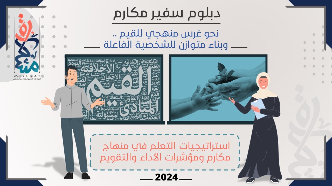 استراتيجيات التعلم في منهاج مكارم ومؤشرات الأداء والتقويم